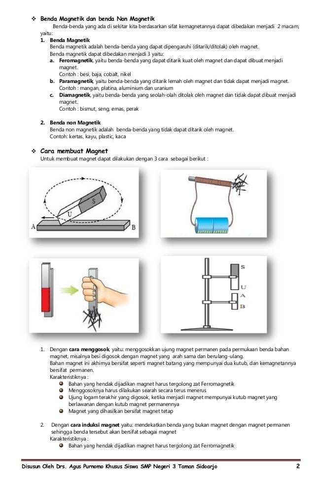 Benda Yang Dapat Ditarik Oleh Magnet
